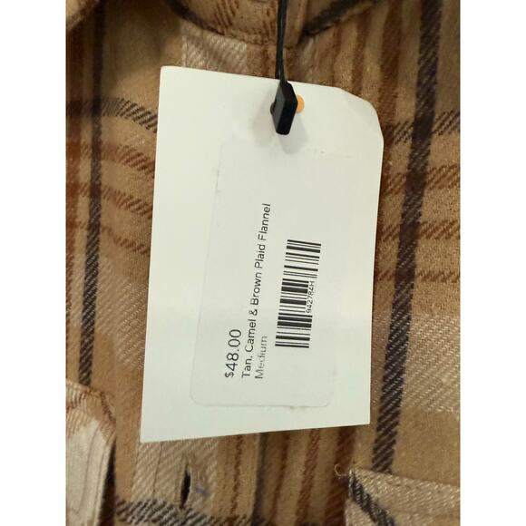 NWT Flannel Shirt Size Medium - Picture 2 of 3